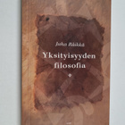 Juha Raikka : Yksityisyyden filosofia - pikkukuva 1