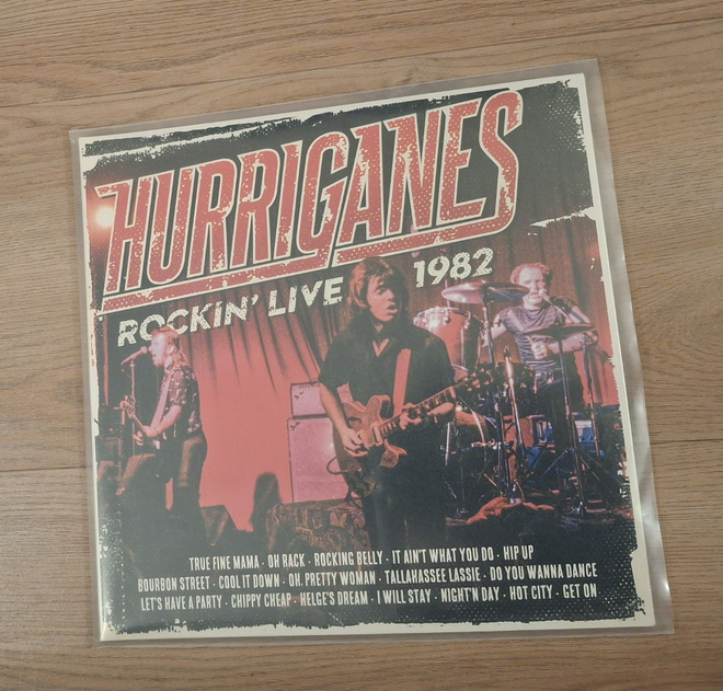 HURRIGANES Rockin' Live 1982 EMLP016 2021