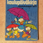 Aku Ankan koulupäivä kirja 1975 - pikkukuva 1