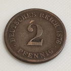Saksa 2 Pfennig 1876C - pikkukuva 3