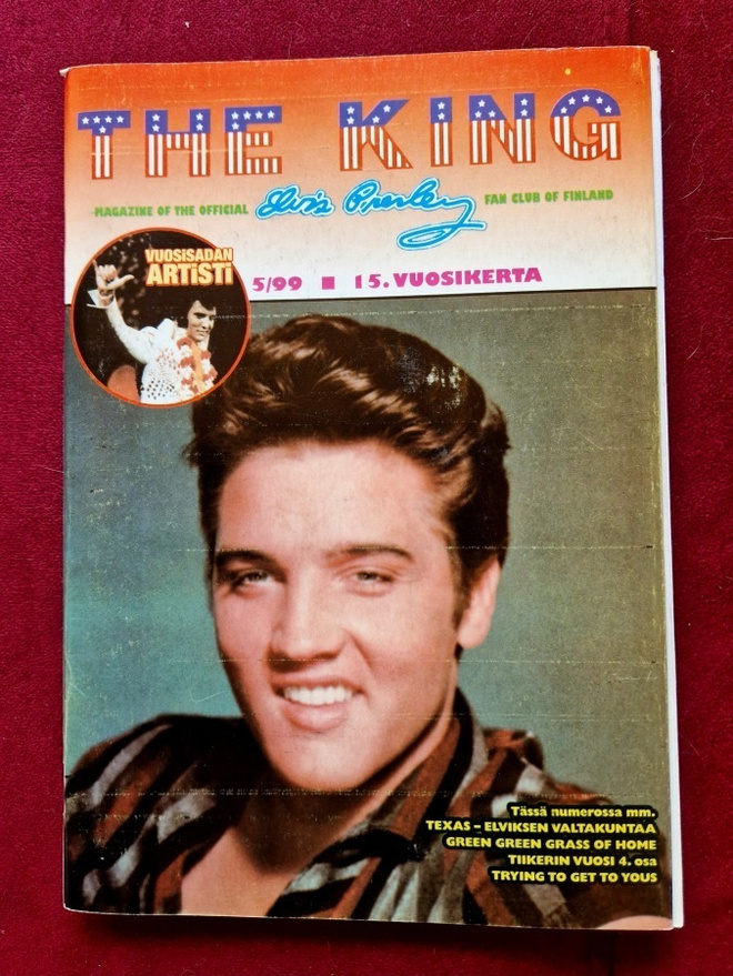 Elvis Presley Fan Club The King Magazine 5/99