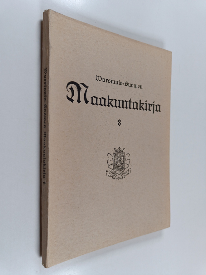 Varsinais-Suomen maakuntakirja 8