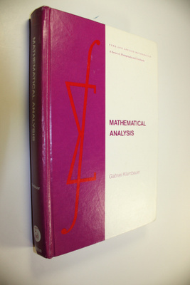 Gabriel Klambauer : Mathematical Analysis