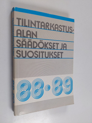 Tilintarkastusalan säädökset ja suositukset 1988-89