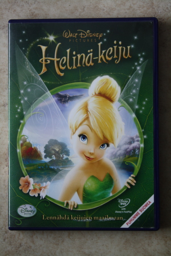 Walt Disney - Helinä-keiju, DVD.