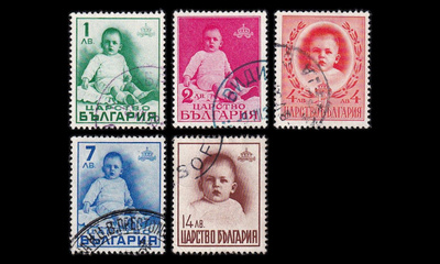 Bulgaria 340-4 o Kruununprinssin 1. syntymäpäivä (1938)
