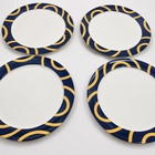 Arabia Arctica Resta lautaset 27,5 cm – Inkeri Leivo, 4 kpl - pikkukuva 1