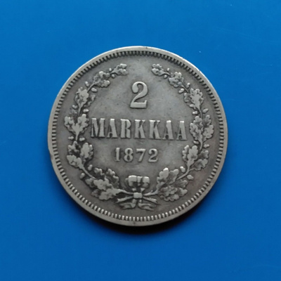 2 Markkaa 1872