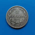 2 Markkaa 1872 - pikkukuva 1