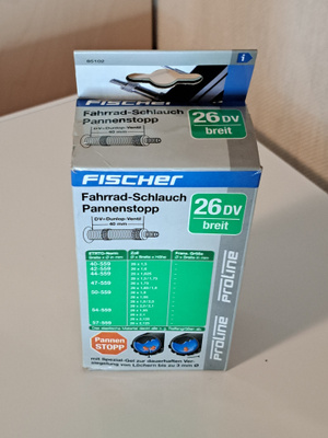 Polkupyörän sisärengas Fischer 26" x 1,5" - 2,125"