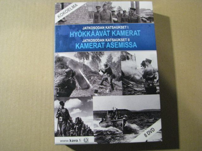 JATKOSODAN KATSAUKSET 1 & 2 ( 8 x dvd )