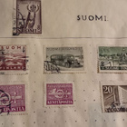 Postimerkkikansio+sekalaisia merkkejä (1900-luku) - pikkukuva 1
