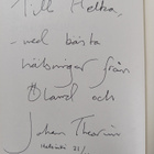 Johan Theorin : Hämärän hetki (signeerattu, tekijän omiste) - pikkukuva 3