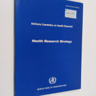 Advisory committee on health research : health, research,... - pikkukuva 1