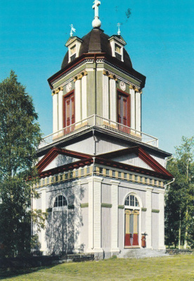 KIRKKOKORTTI - KÄLVIÄN KIRKKO - KELLOTAPULI - 1