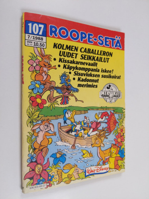 Walt Disney : Roope-setä 7/1988