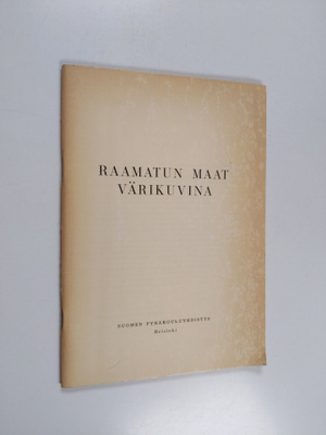 Raamatun maat värikuvina (liitevihko)