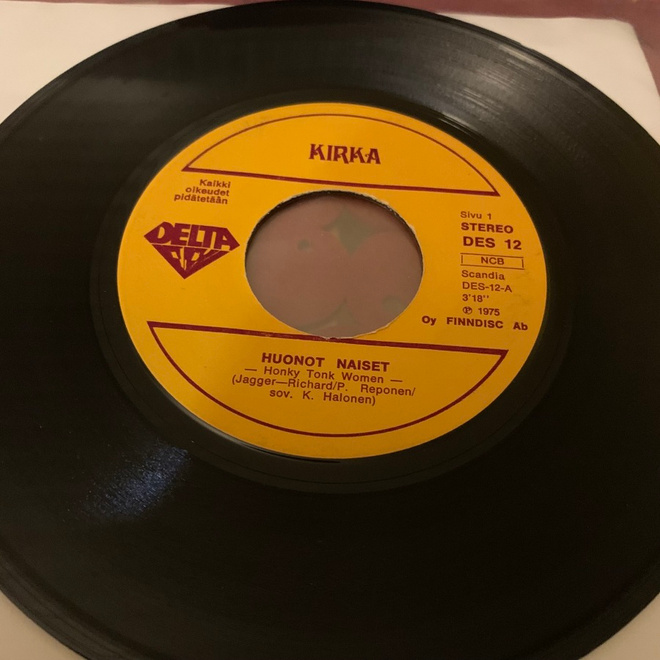 KIRKA: Huonot naiset * Kun alkaa rock….. * FIN 1975