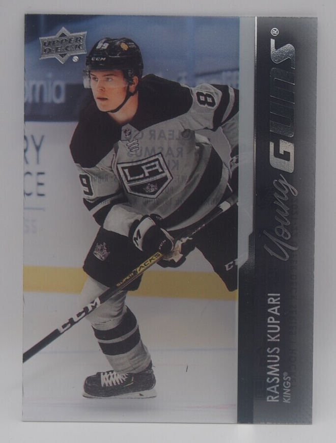2021-22 Upper deck Young guns Clear cut Rasmus Kupari