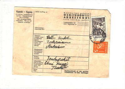 OSOITEKORTTI TAAVETTI