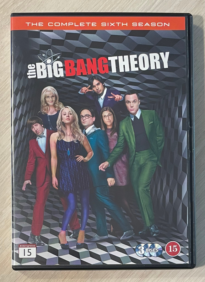 Rillit huurussa (The Big Bang Theory): Kausi 6 (3DVD)