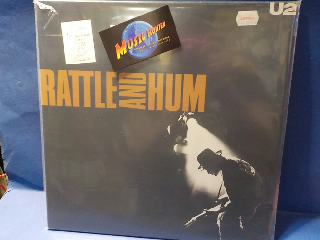 U2 - RATTLE AND HUM 1. PAINOS M-/M- 2LP