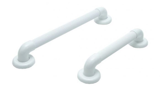 Uritetut muoviset tukikahvat kylpyhuoneeseen - 45 CM