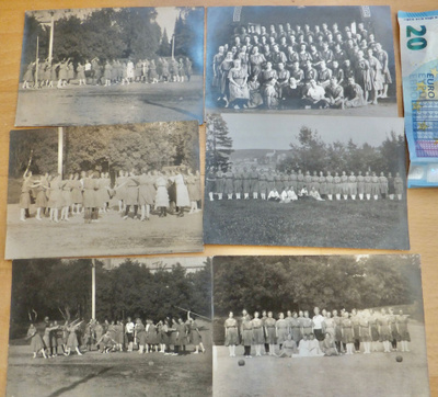6 VANHAA Valokuvaa Lahti Voimistelijatytöt ym 1921