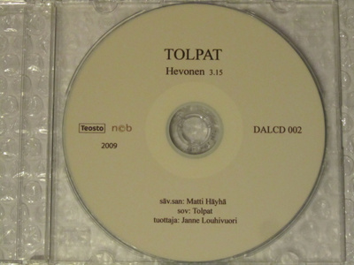 Tolpat • Hevonen CDr-Single