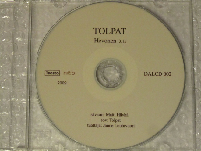 Tolpat • Hevonen CDr-Single