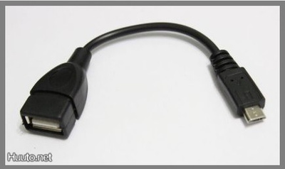 USB A - Micro USB OTG-sovitin / Nokia CA-157 yhteensopiva