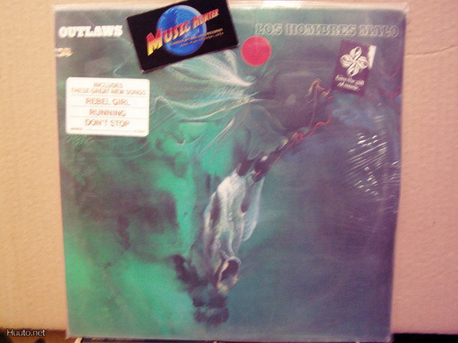 OUTLAWS - LOS HOMBRES MALO uusi "ss"LP