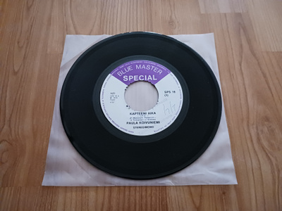 Paula Koivuniemi – Kapteeni Aika 7" orig 1978 uusi