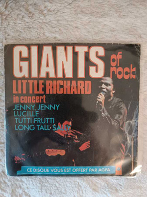 LITTLE RICHARD/CARL PERKINS - GIANTS OF ROCK EP FRA -82