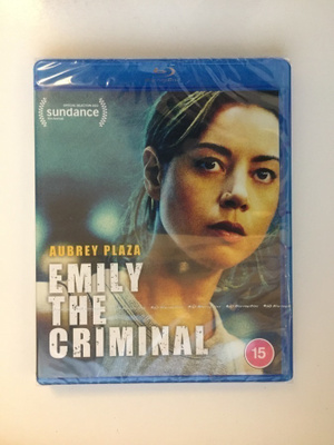Emily the Criminal (Blu-ray) Aubrey Plaza (2022) UUSI
