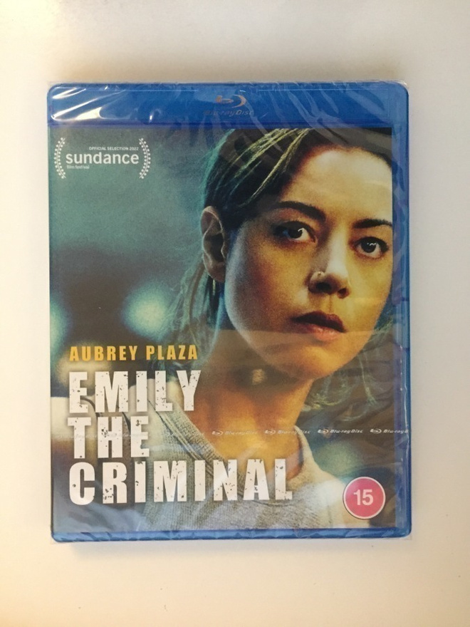 Emily the Criminal (Blu-ray) Aubrey Plaza (2022) UUSI