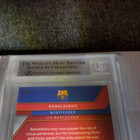 Ronaldinho Topps chrome blue refractor/75 Beckett greidattu - pikkukuva 3
