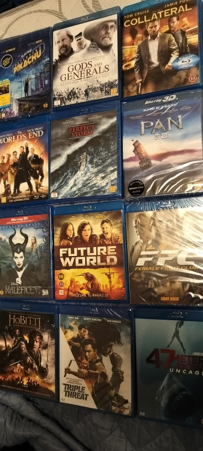 Bluray - 7.5€/kpl - valitse!!