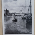 Helsinki, tulo Eteläsatamaan, pienvene, jaaloja, p. 1931 - pikkukuva 1
