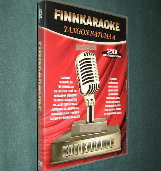 Finnkaraoke Tangon satumaa - 20 Suosikkia [DVD] Karaoke