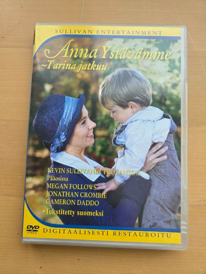 ANNA YSTÄVÄMME . UUSI . DVD . TARINA JATKUU . MEGAN FOLLOWS