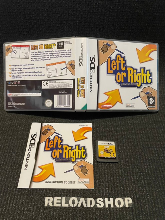 Left or Right - Ambidextrous Challenge DS -CiB