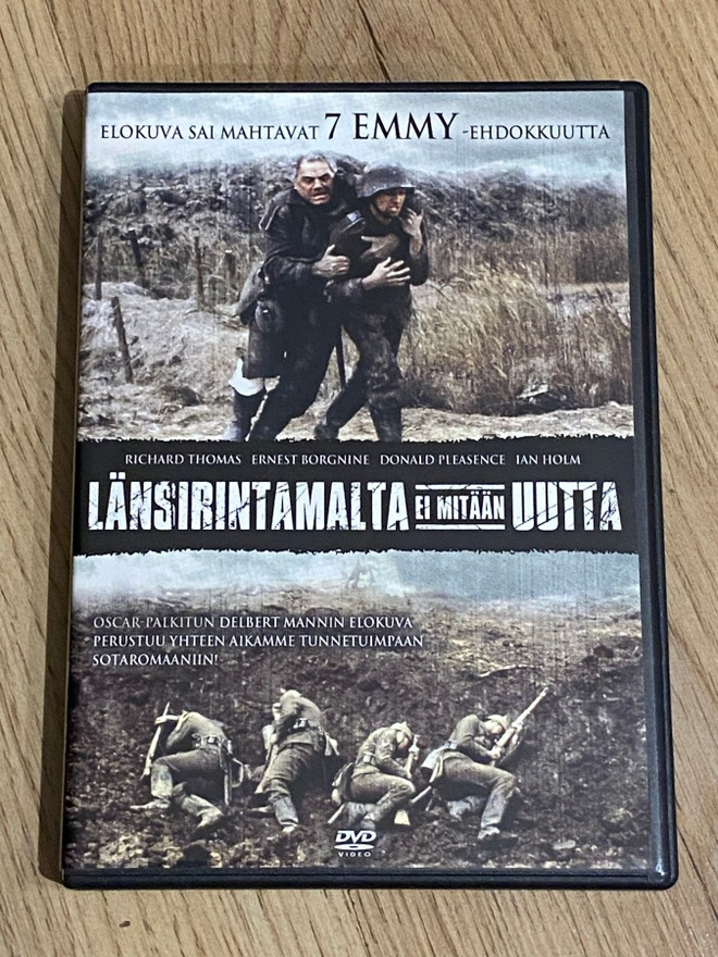 LÄNSIRINTAMALTA EI MITÄÄN UUTTA - DVD (1979)