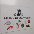 Marjo Seki : Pörri ja sukkelat sushit : Sushikirja lapsil... - pikkukuva 1