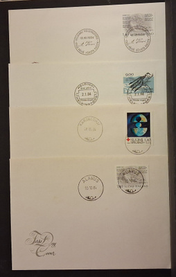 FDC 31 - 1984 4 kpl