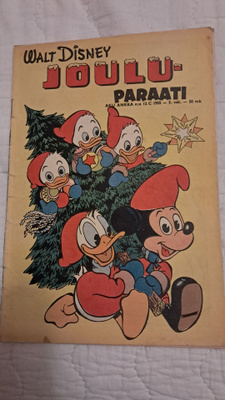 Aku Ankka 12C- 1955 (Jouluparaati)