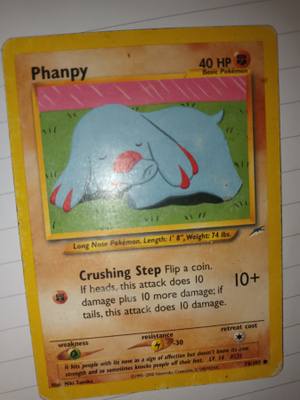 Phanpy #76 Pokemon Neo Destiny card