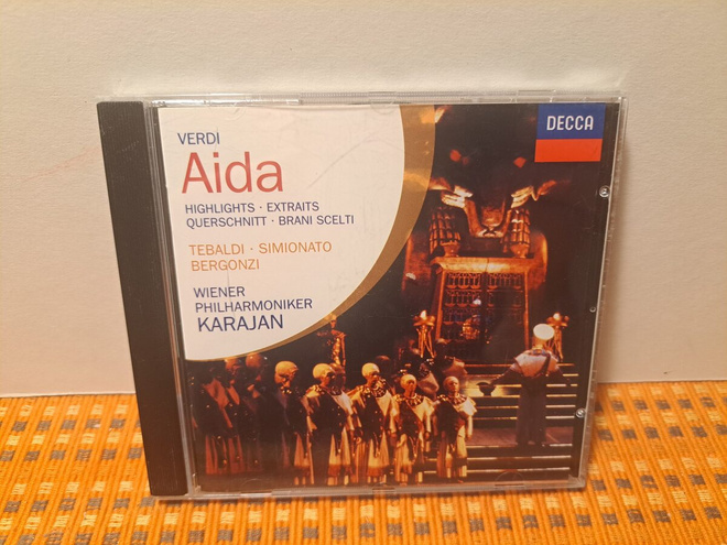 Verdi:Aida Highlights-Tebaldi,Simionato,Von Karajan etc. CD