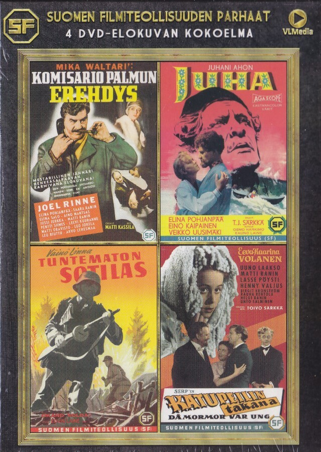 Suomen filmiteollisuuden parhaat (4xDVD)