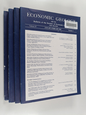 Brian J Skinner : Economic geology and the bulletin of th...